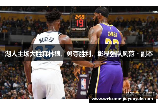 湖人主场大胜森林狼，勇夺胜利，彰显强队风范 - 副本